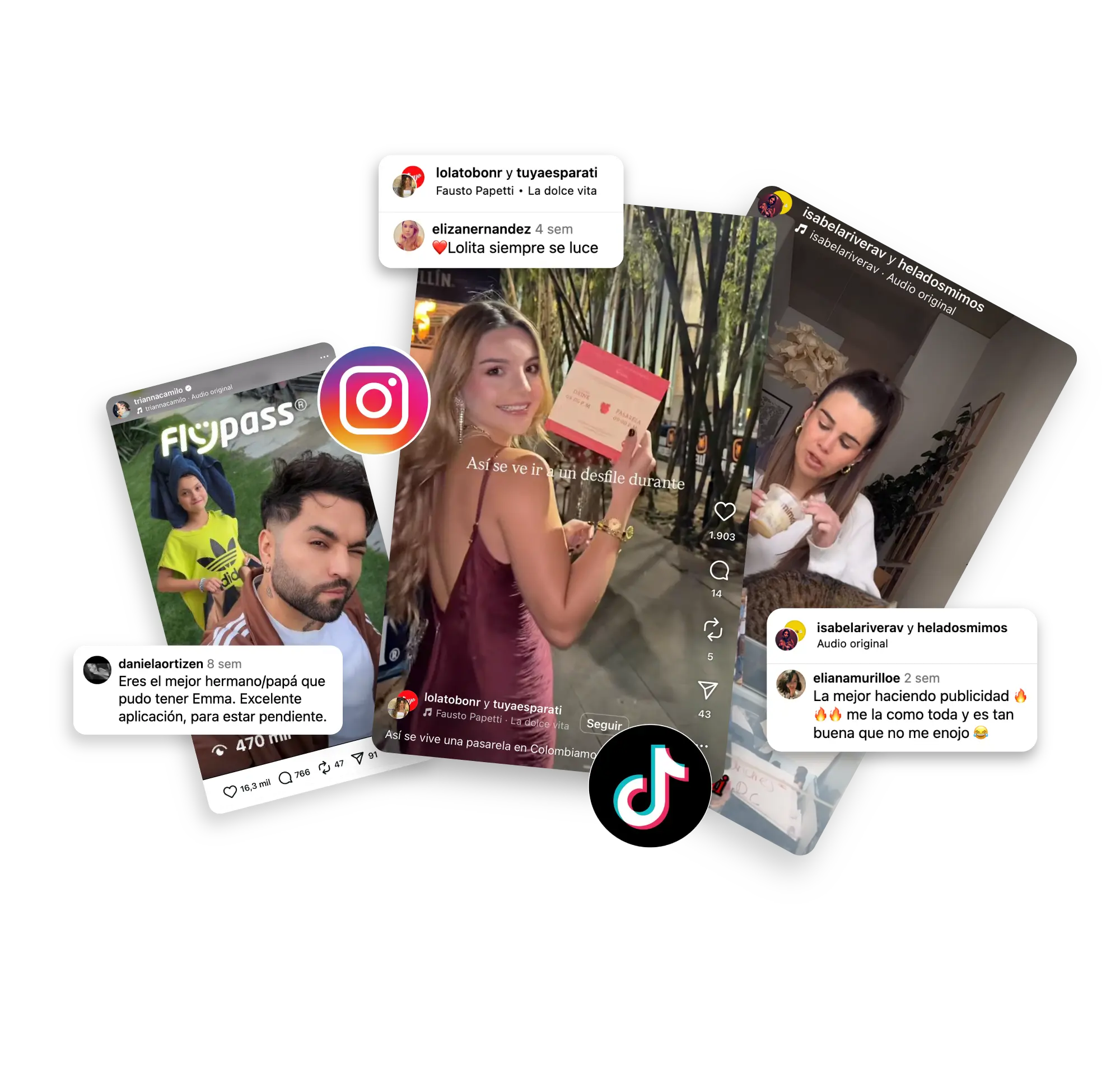 Mafe Aristizabal, Isabela Rivera, Camilo Triana